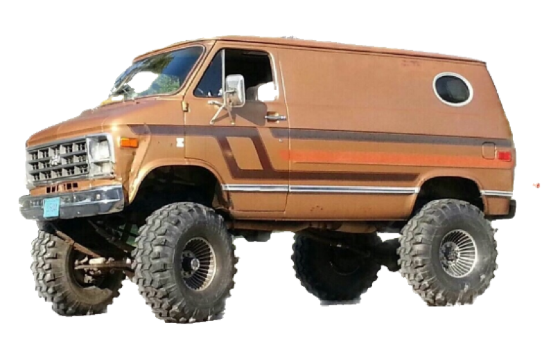 Classic Chevy Van (Used Body Parts 1973 