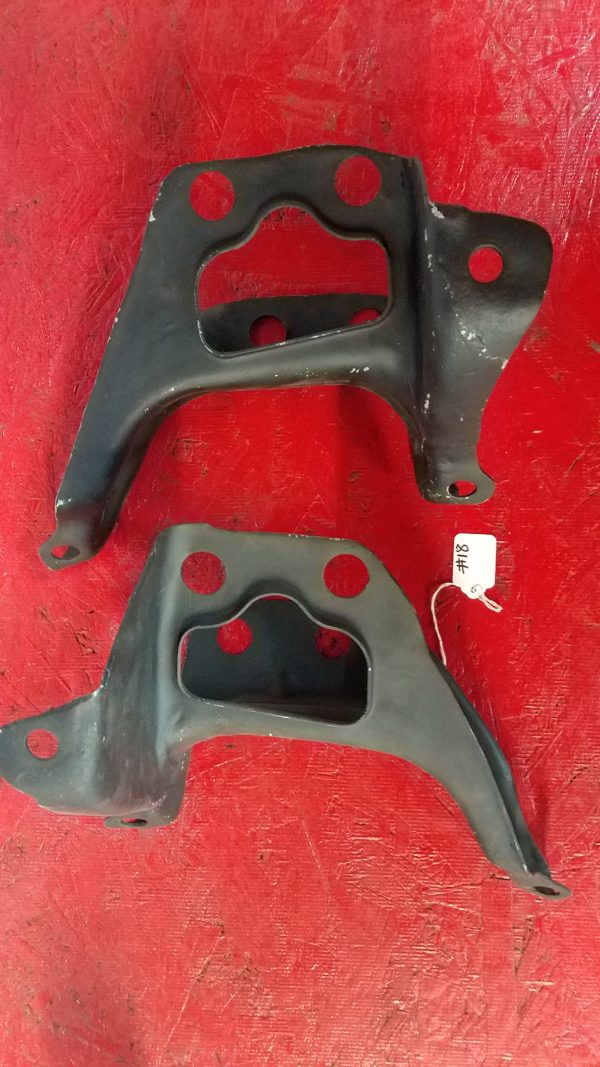 69 chevellle rear outer bumper brackets