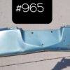 1964-1965  Front lower valance teal