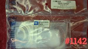 1965 El Camino Wagon tail light lamp lens NIB
