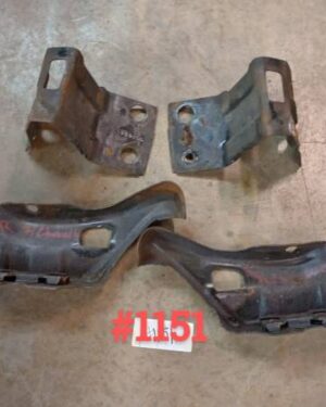 1971-1972 GM Chevelle  rear bumper bracket set