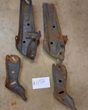 1971 1972 GM Chevelle El Camino  Front Bumper Brackets